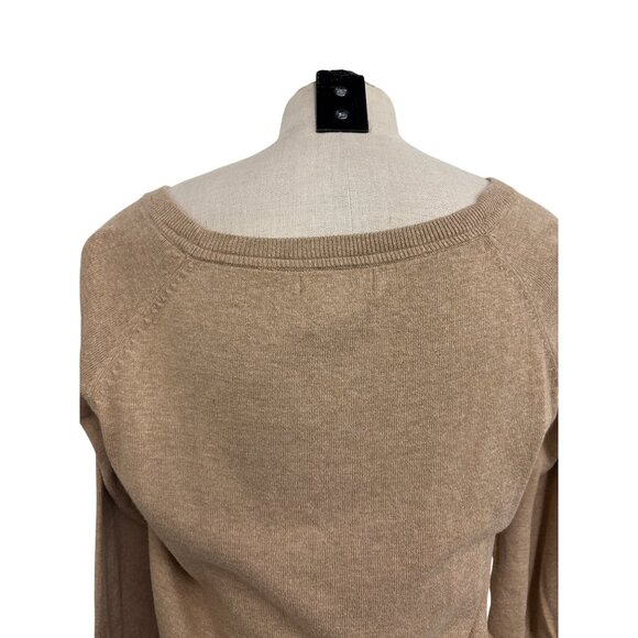 JCP Cashmere Blend Cute Fox Whimsical Knit Crewneck Sweater Top - Picture 9 of 12